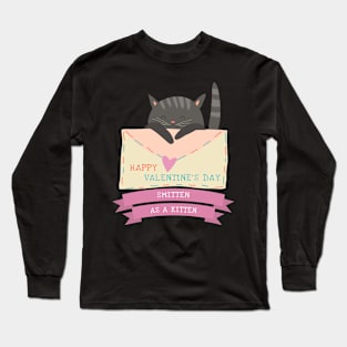 Smitten as a kitten Long Sleeve T-Shirt